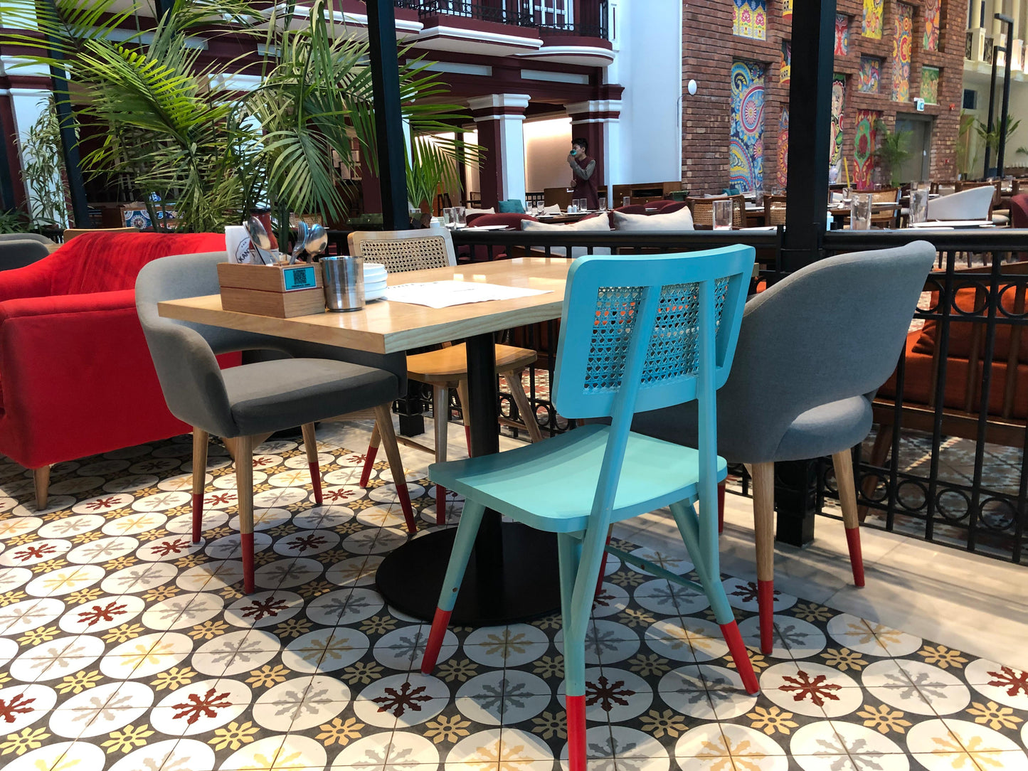 Custom Furniture for Kanteen by Khaadi Dolmen Mall Lahore